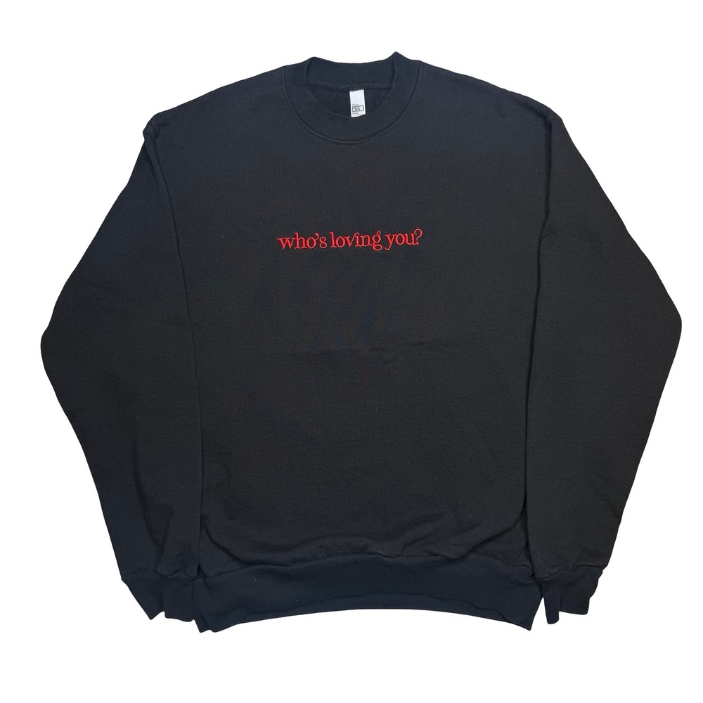 Ambre Ambré Who's loving you? concert tour merch sweater